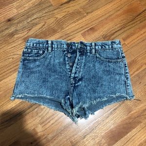 Women’s Denim Cut Off Shorts